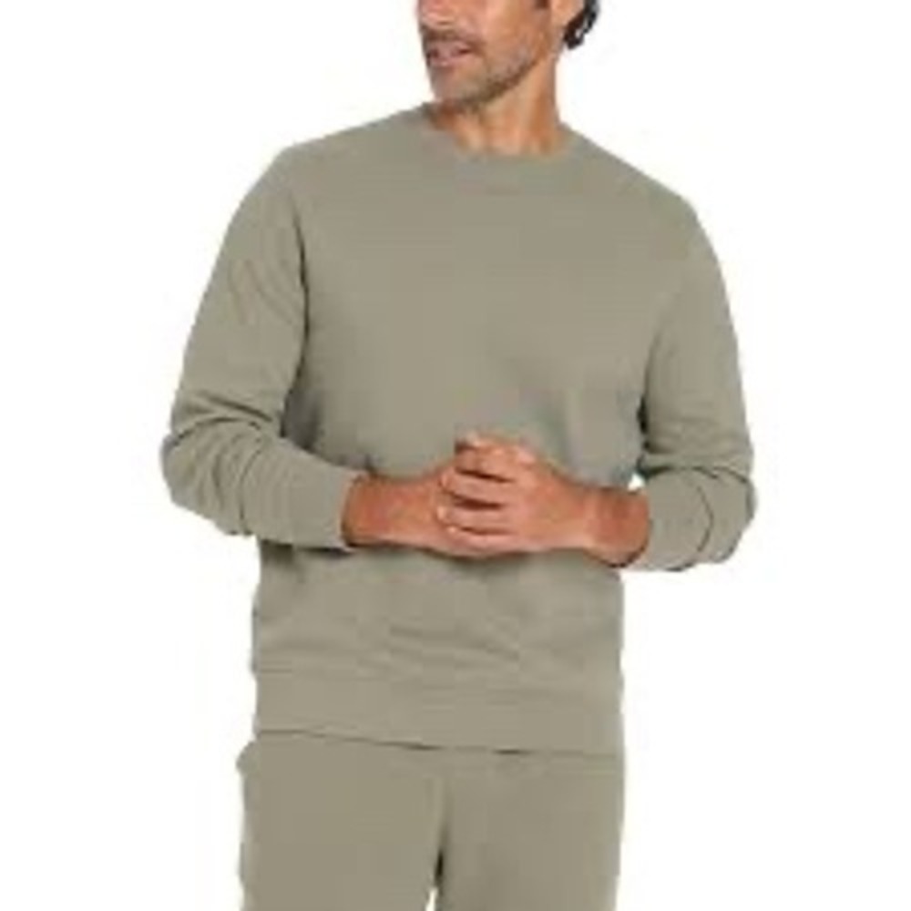 Hurley Sweatshirt Mens XXL Sage Green Excellent Pique Knit Crewneck Pullover